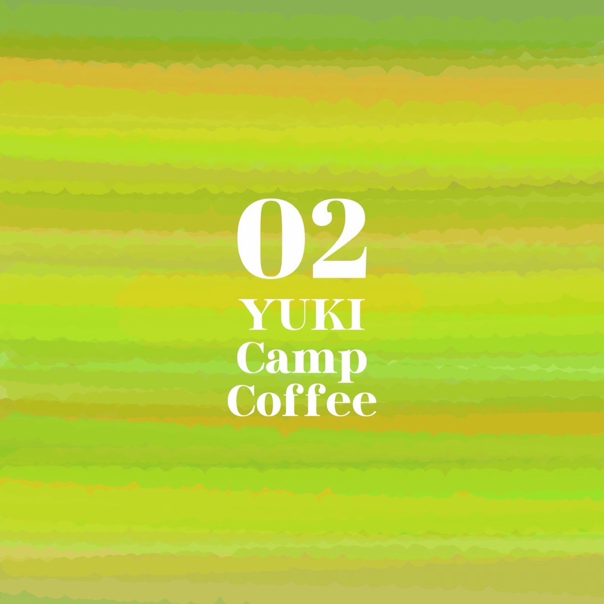 YUKI Camp Coffee 02のラベルデザイン